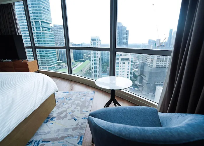 Luxe 1br Panorama At Novotel Aqua Aparthotel 4*